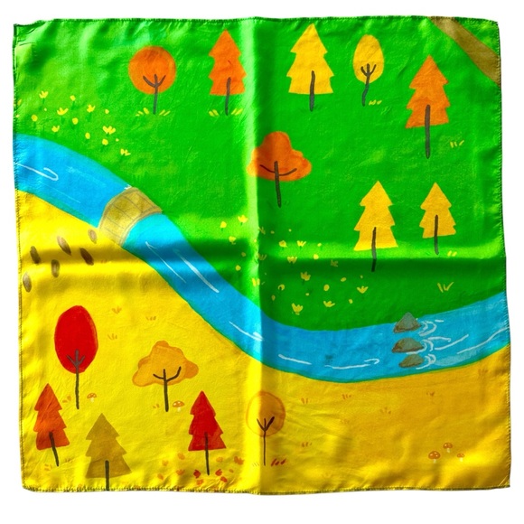 Sarah’s Silks 100% Silk Set of 7 Playsilk Scarves For Kids and Toddlers - Picture 11 of 13
